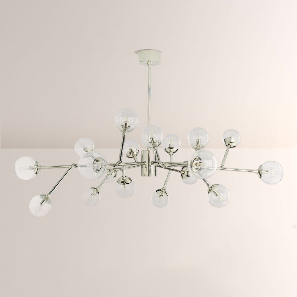 Dinah Glass Medium Chandelier