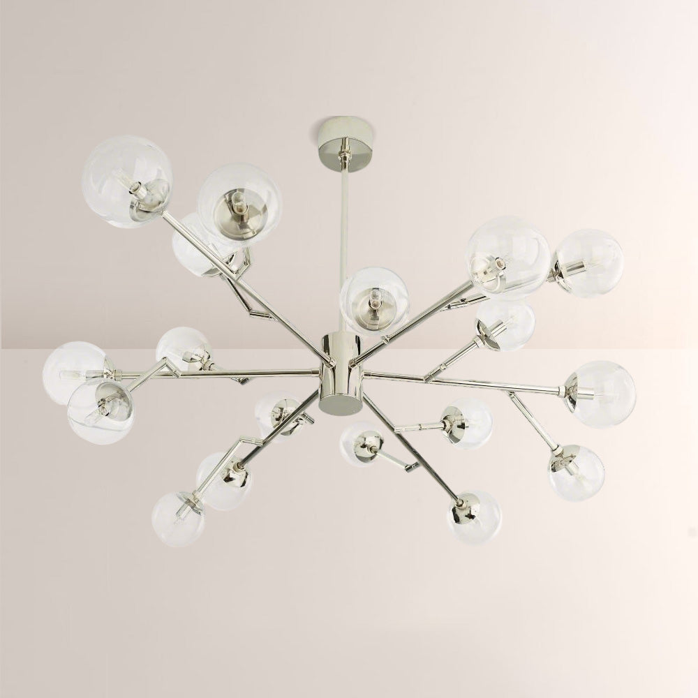 Dinah Glass Medium Chandelier