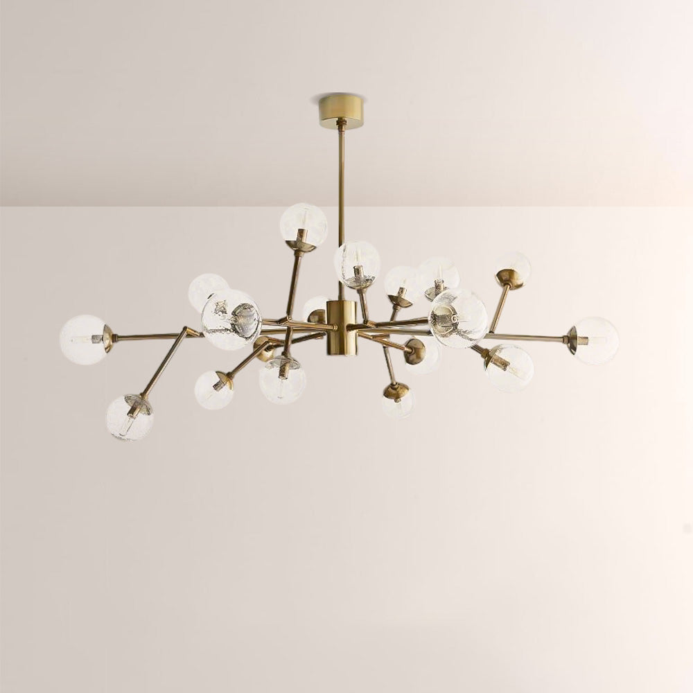 Dinah Glass Medium Chandelier