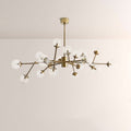 Dinah Glass Medium Chandelier
