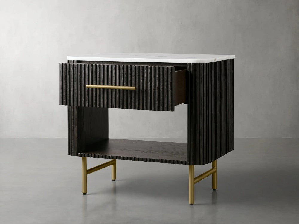 Finnley Open Nightstand