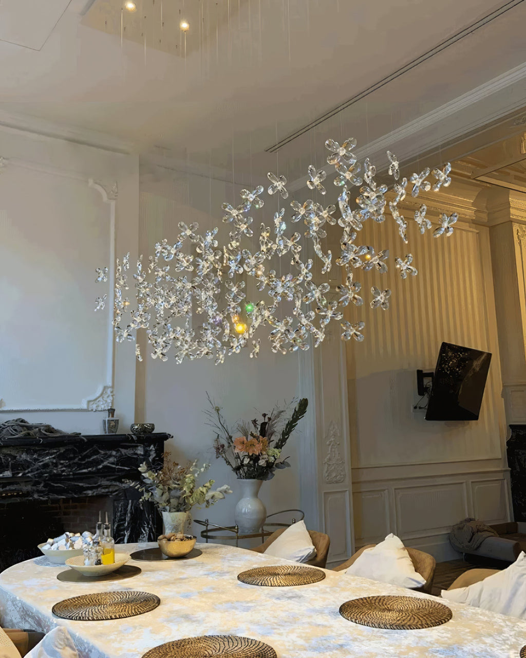 Vitelboost Floating Butterfly Chandelier