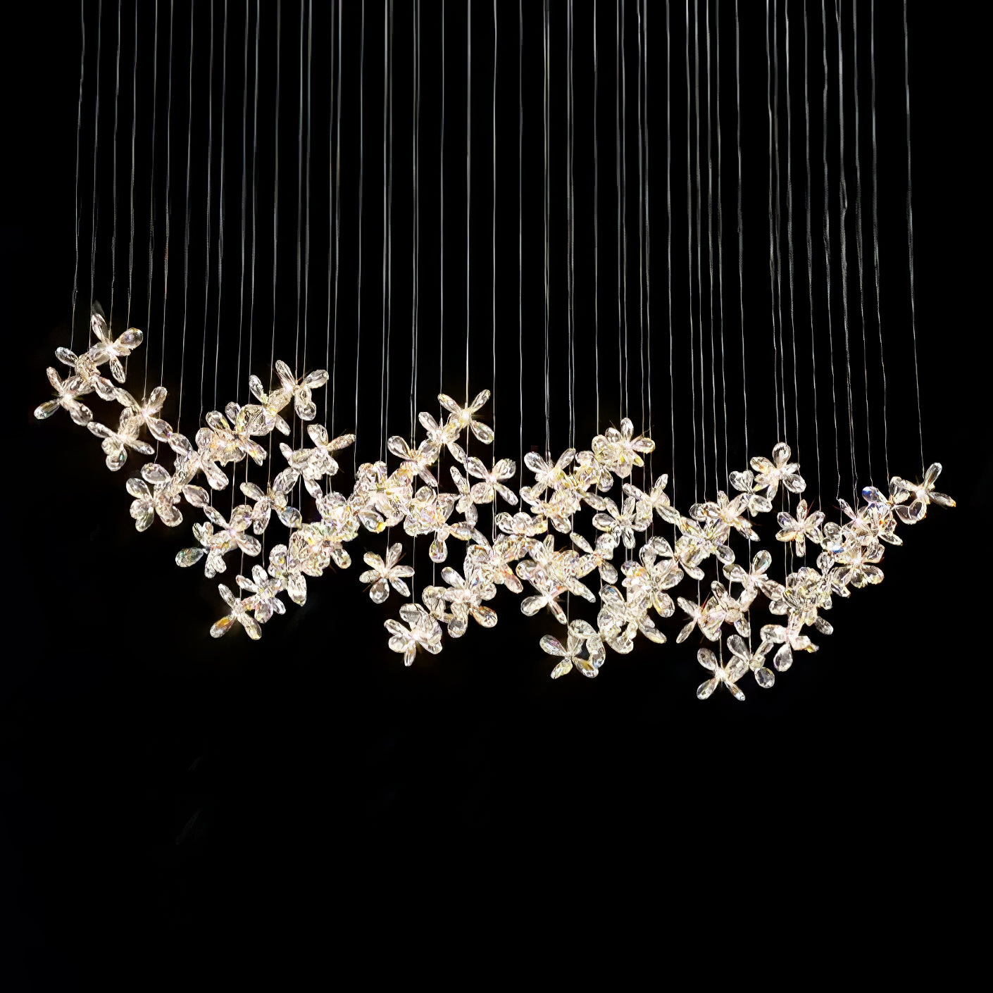 Vitelboost Floating Butterfly Chandelier