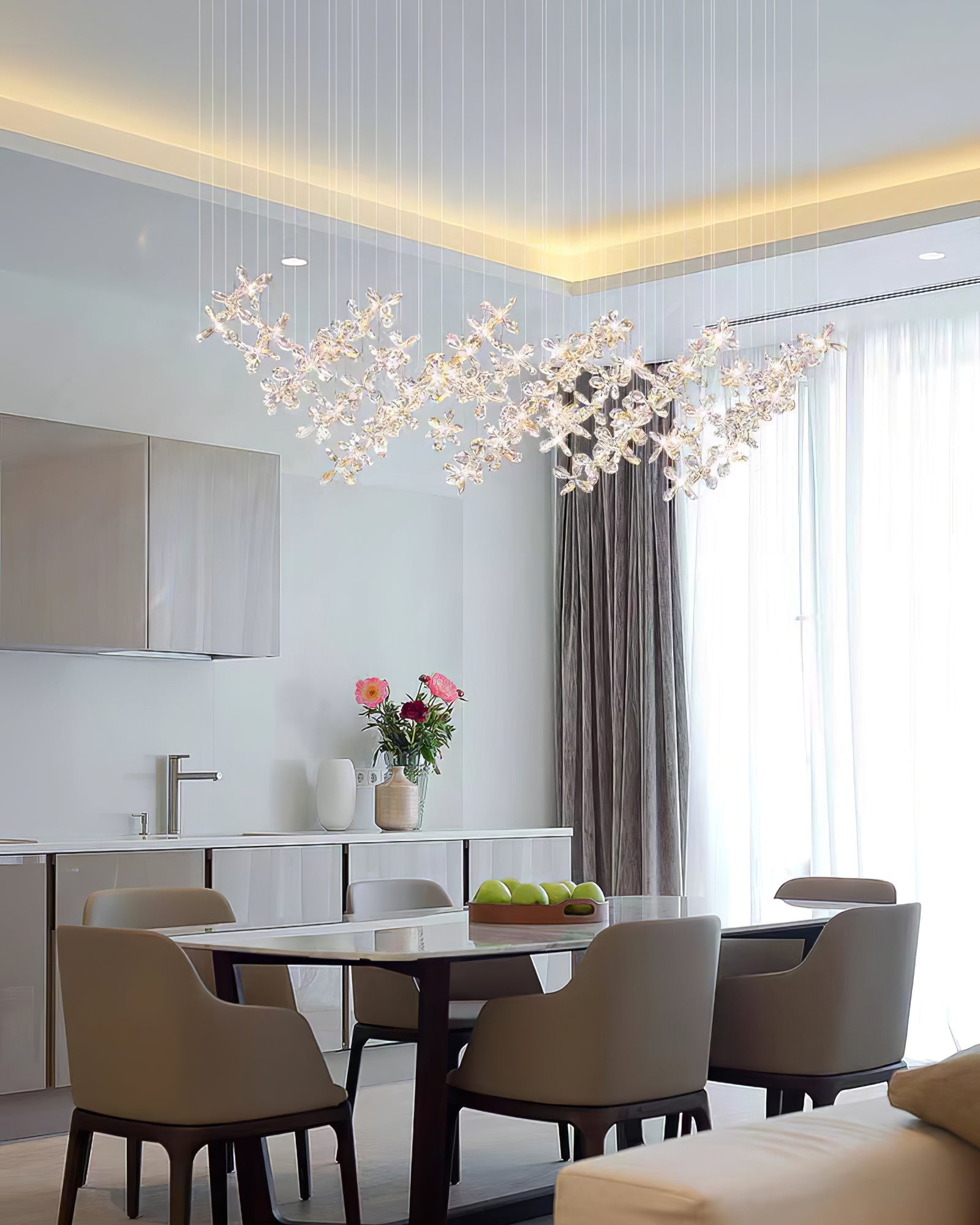 Vitelboost Floating Butterfly Chandelier