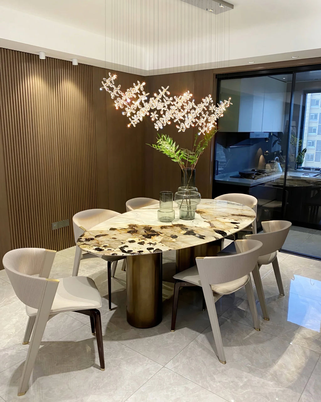 Vitelboost Floating Butterfly Chandelier