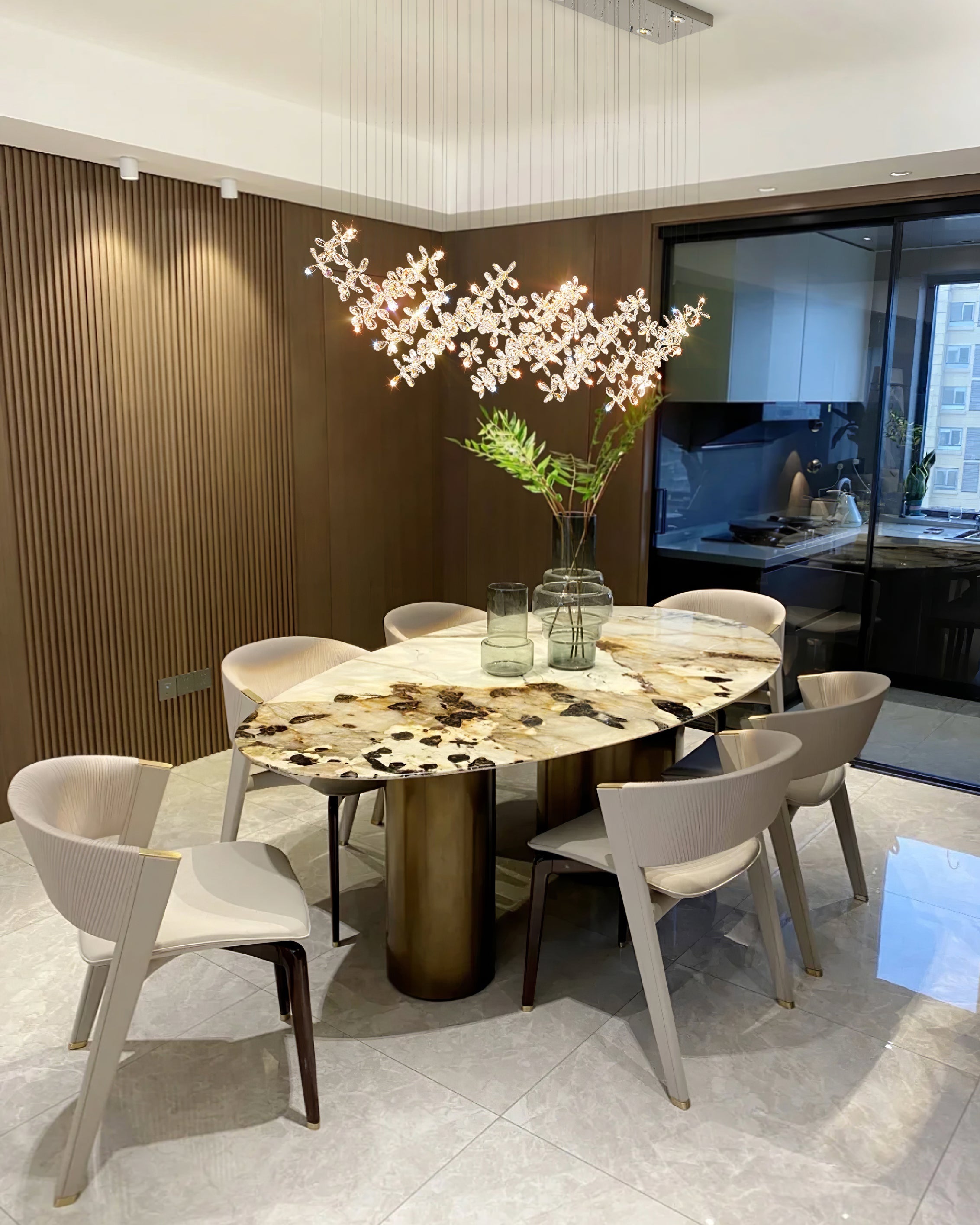 Vitelboost Floating Butterfly Chandelier