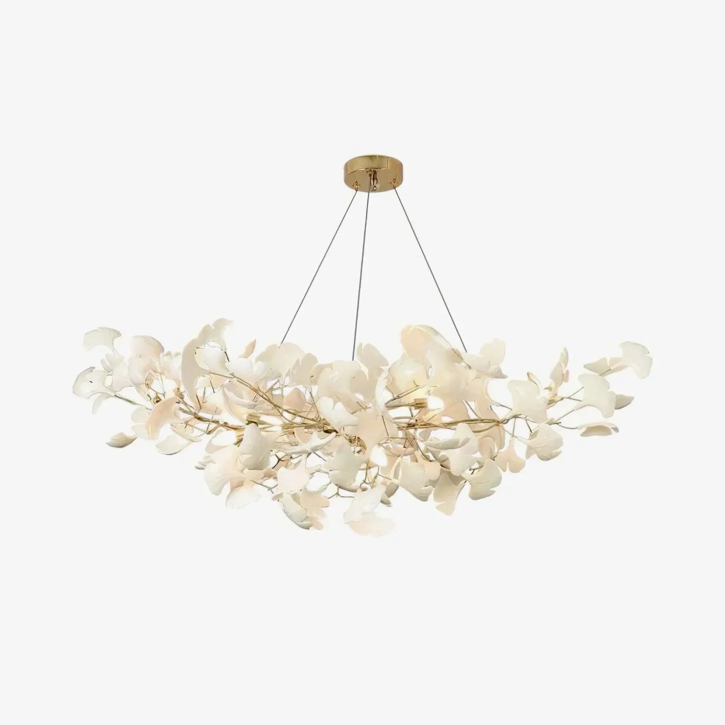 Ceramic Gingko Chandelier B