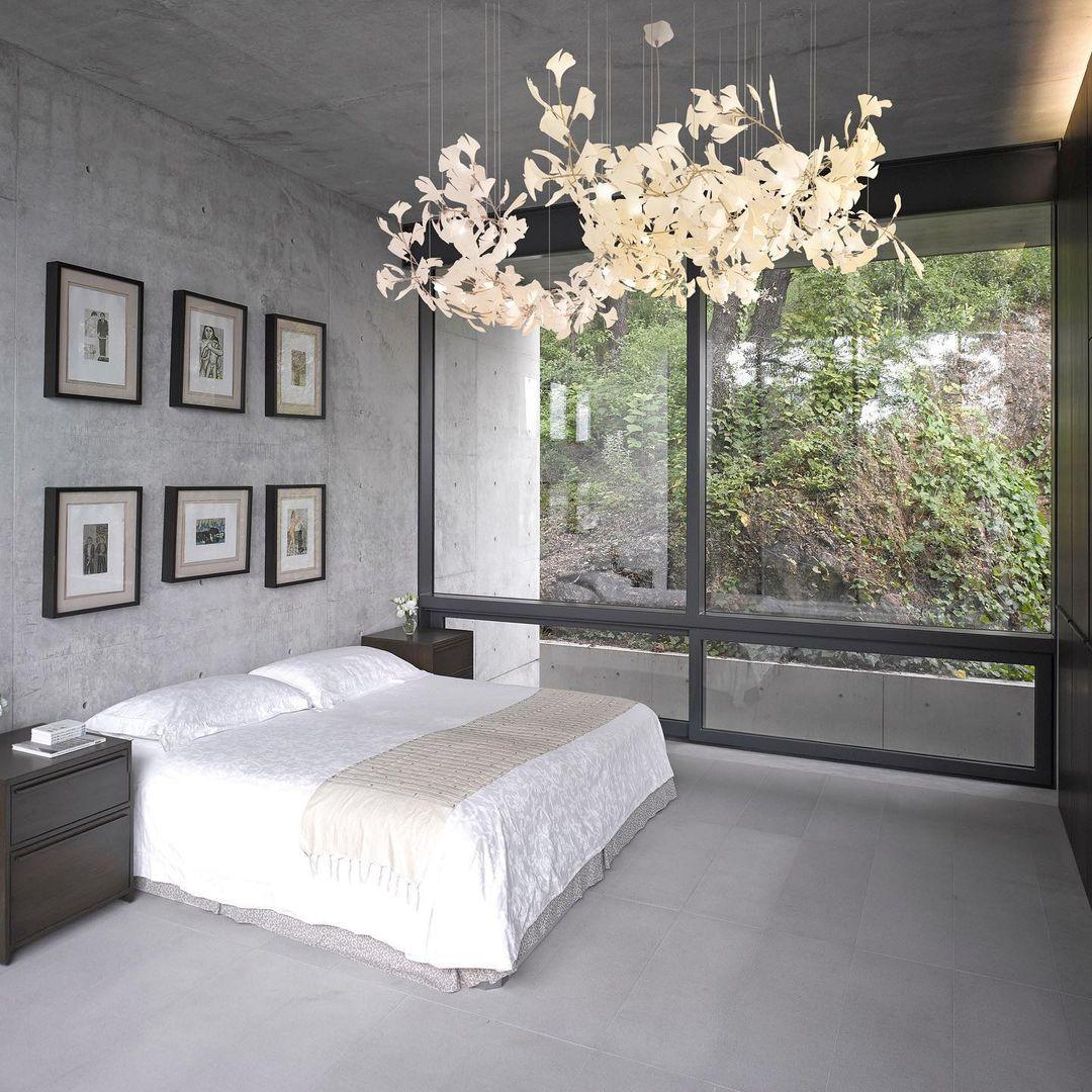 Ceramic Gingko Chandelier B