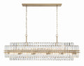 Hayes Rectangular Crystal 16 Light Chandelier