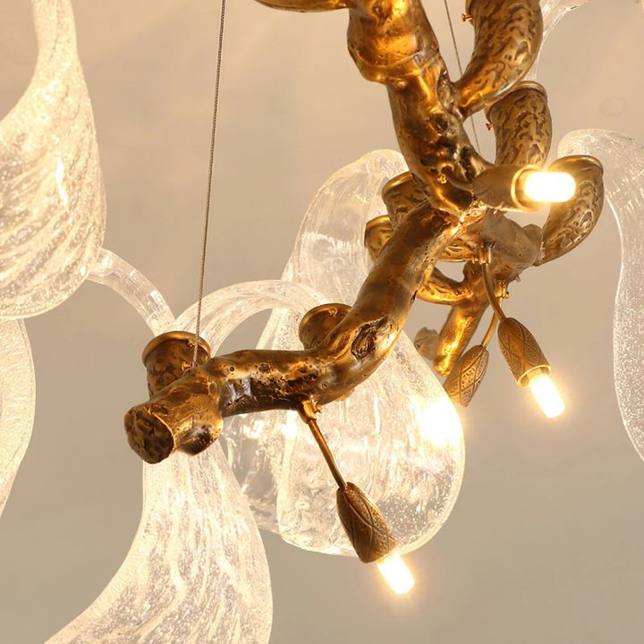 Icarus Wings Branch Chandelier