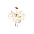 Icicle Crystal Luxury Branch Chandelier