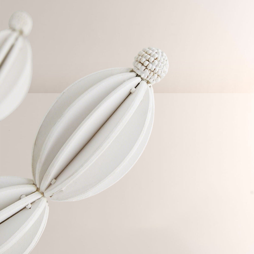 Ira Round Wood Chandelier