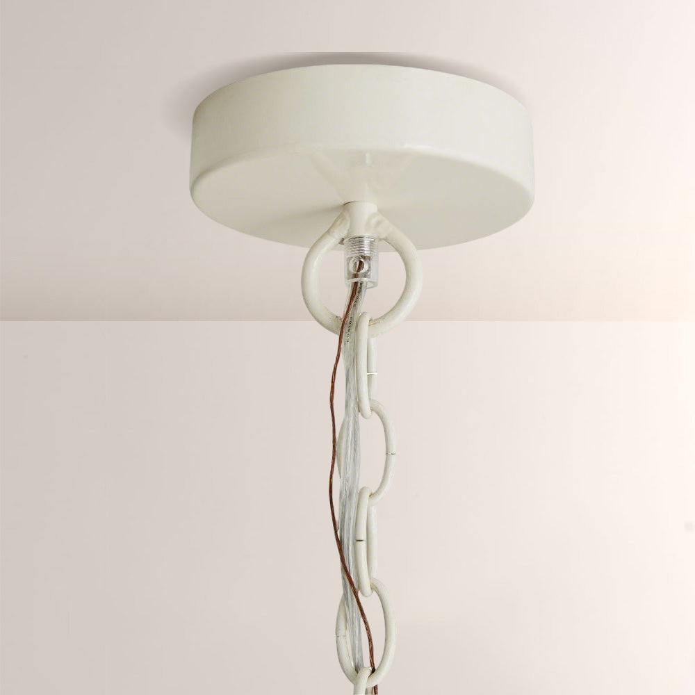 Ira Round Wood Chandelier