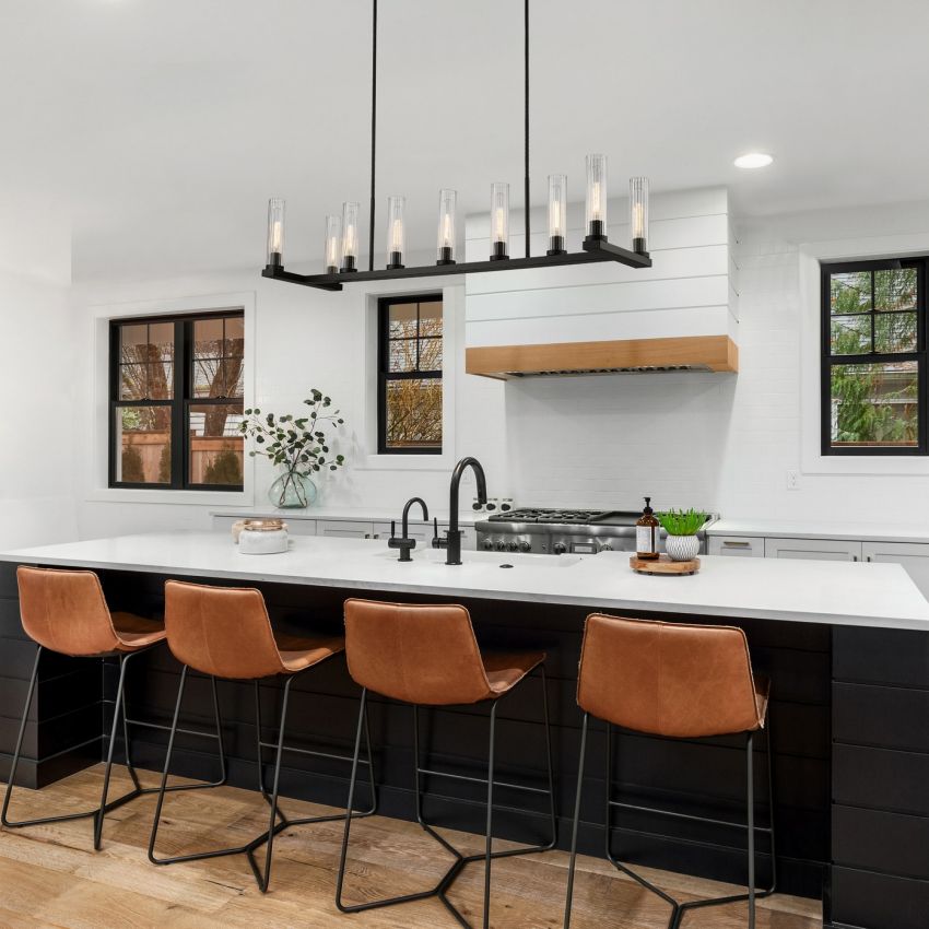 Jomei Rectangular Chandelier
