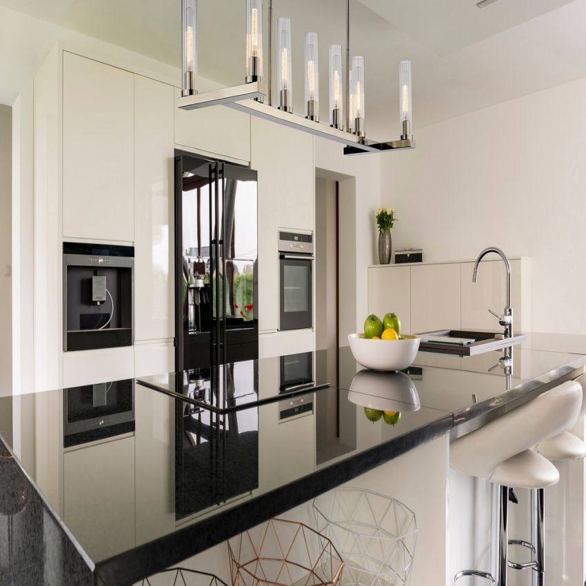 Jomei Rectangular Chandelier