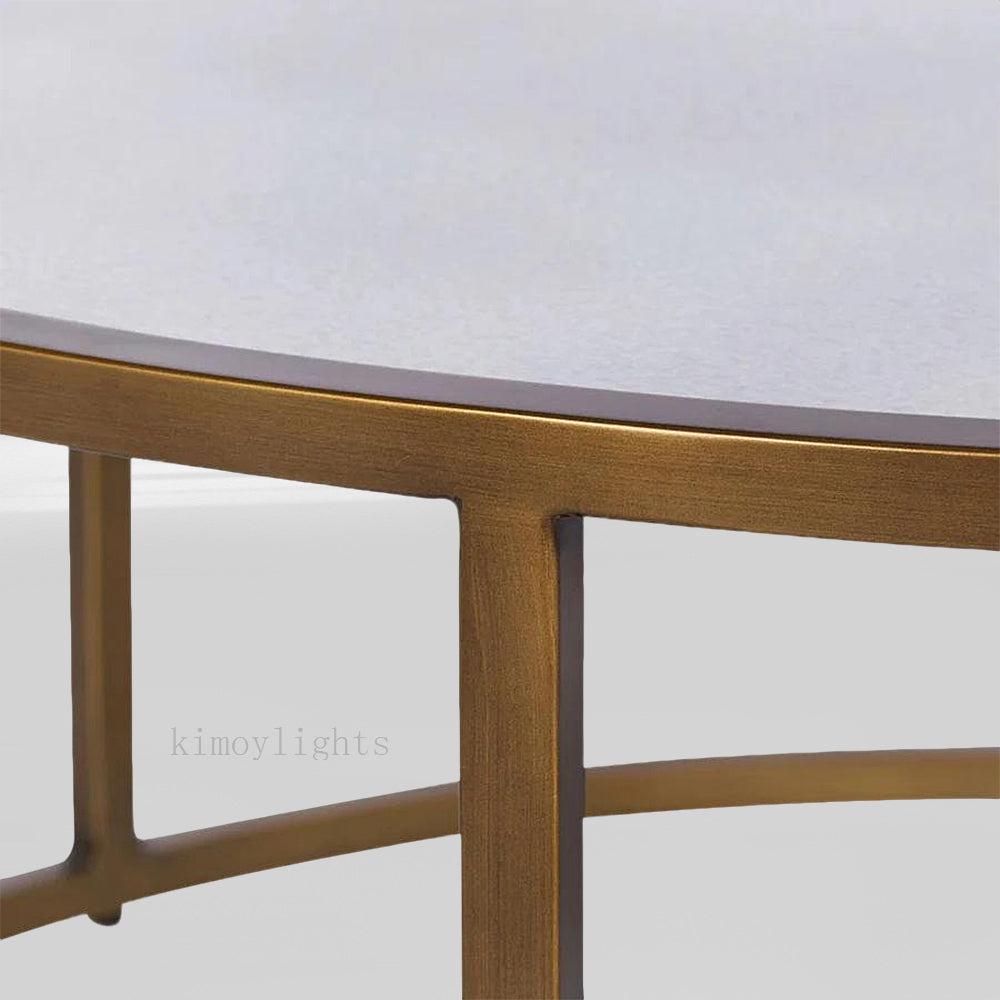 Knox Round Nesting Coffee Tables (set of 2)