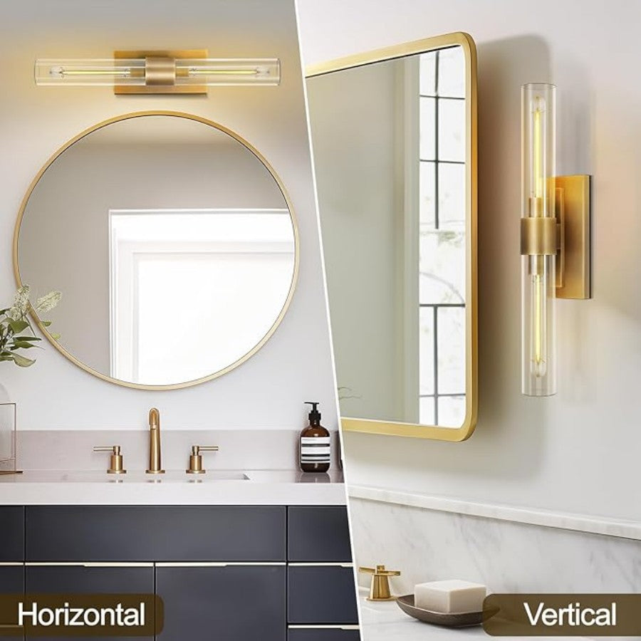 Lavelle Brass Linear Sconce