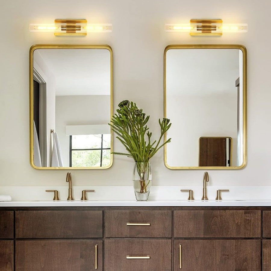 Lavelle Brass Linear Sconce