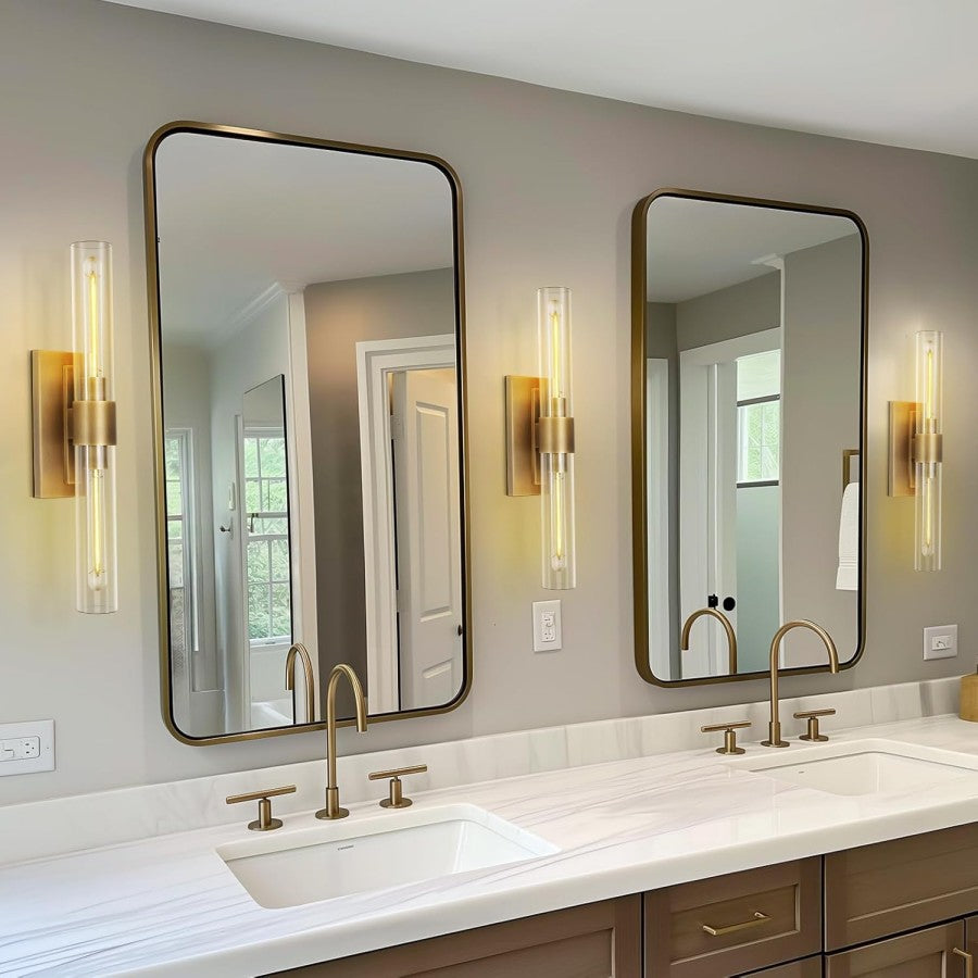 Lavelle Brass Linear Sconce