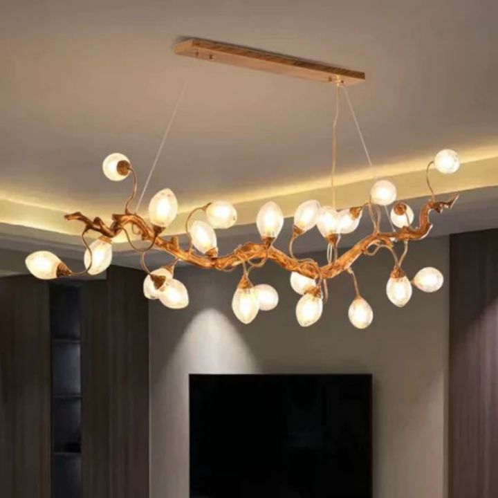 Lotus Luxury Branch Chandelier