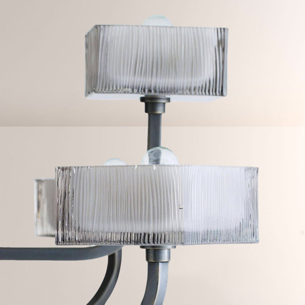 Luke Glass Chandelier
