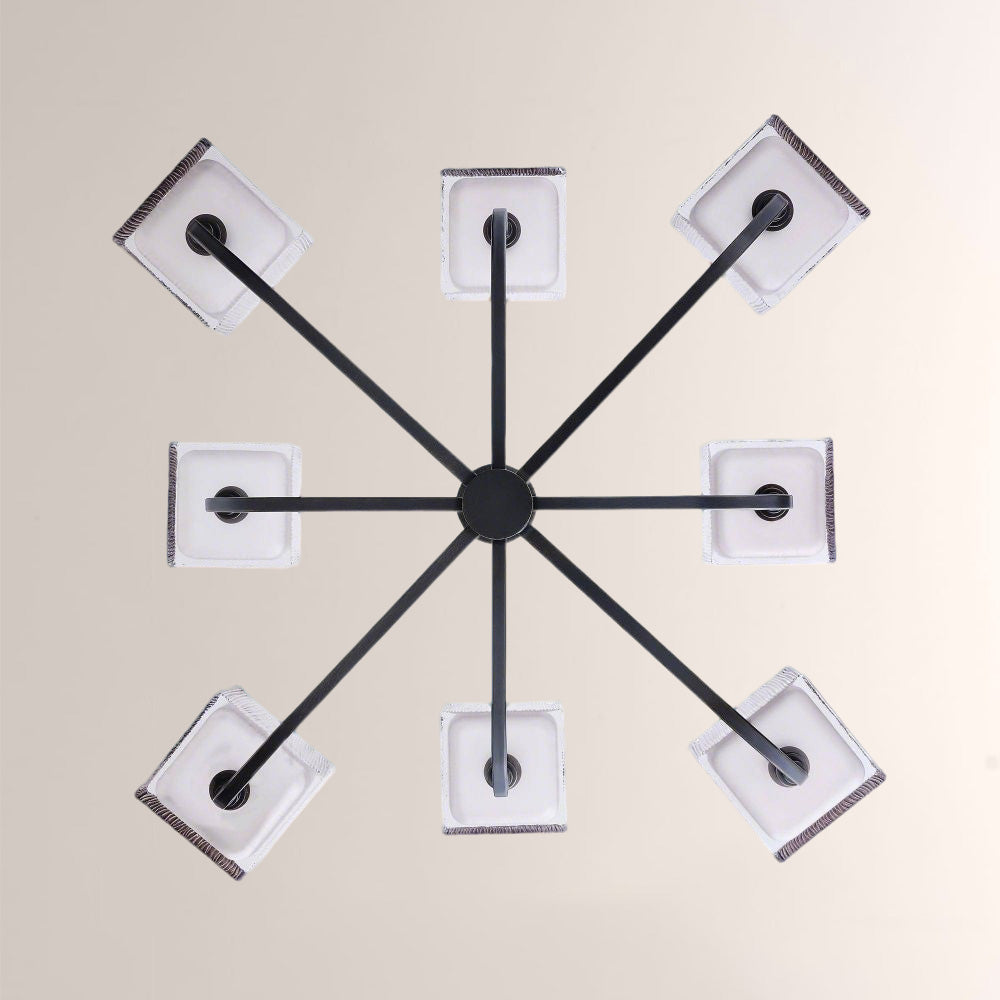 Luke Glass Chandelier