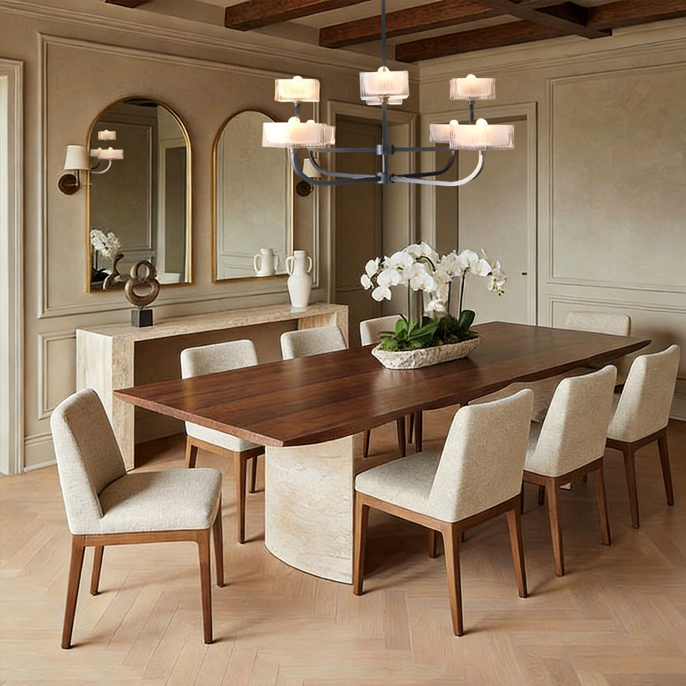 Luke Glass Chandelier