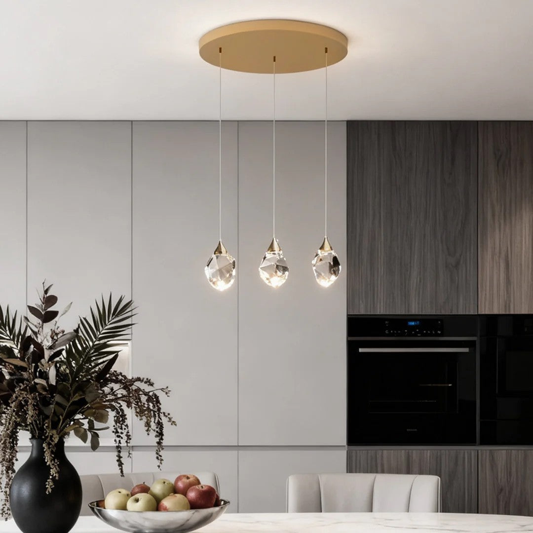Luxury Staircase Chandelier Modern Spiral Crystal High Ceiling Light