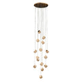 Magic Cube Crystal Staircase Chandelier