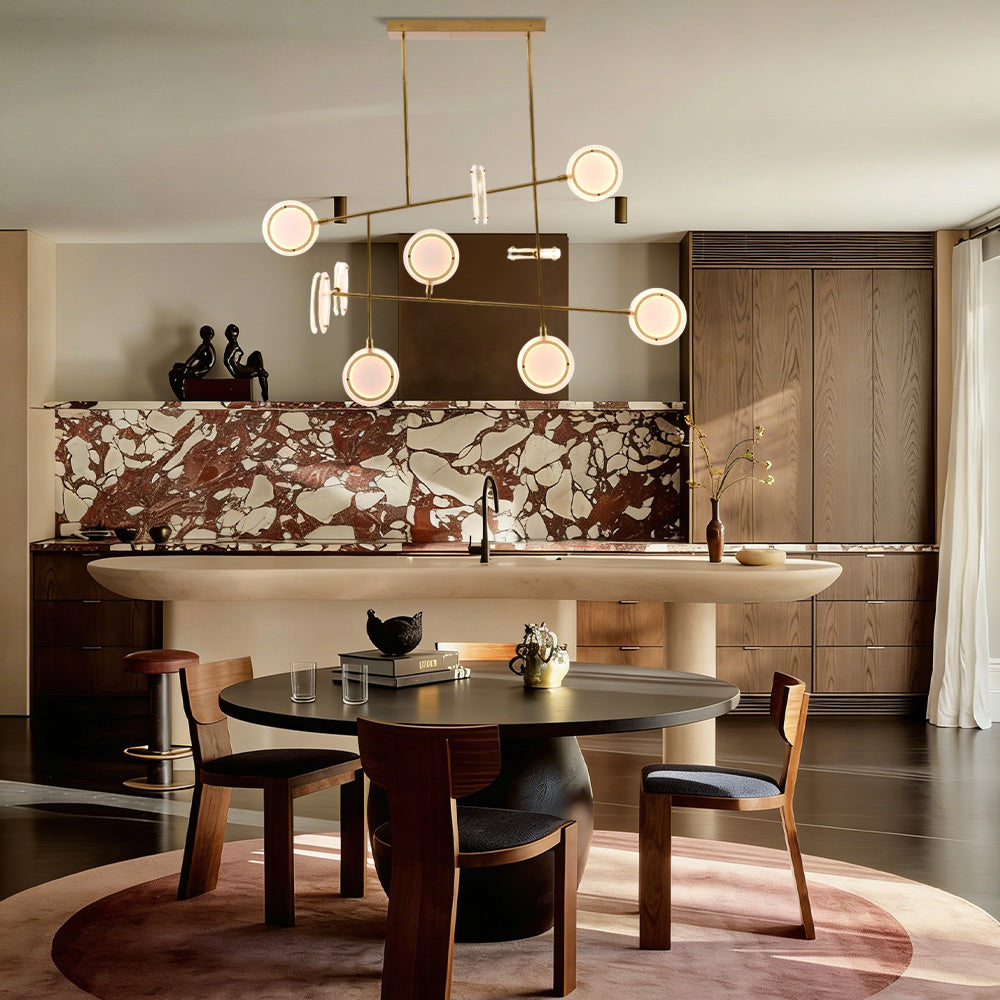 Mandel Linear Chandelier