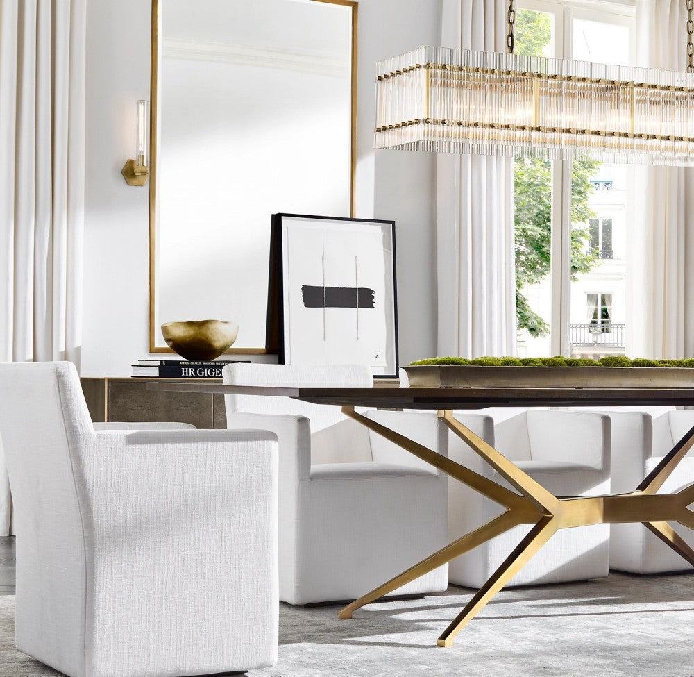 Marquis Rectangular Chandelier 54"