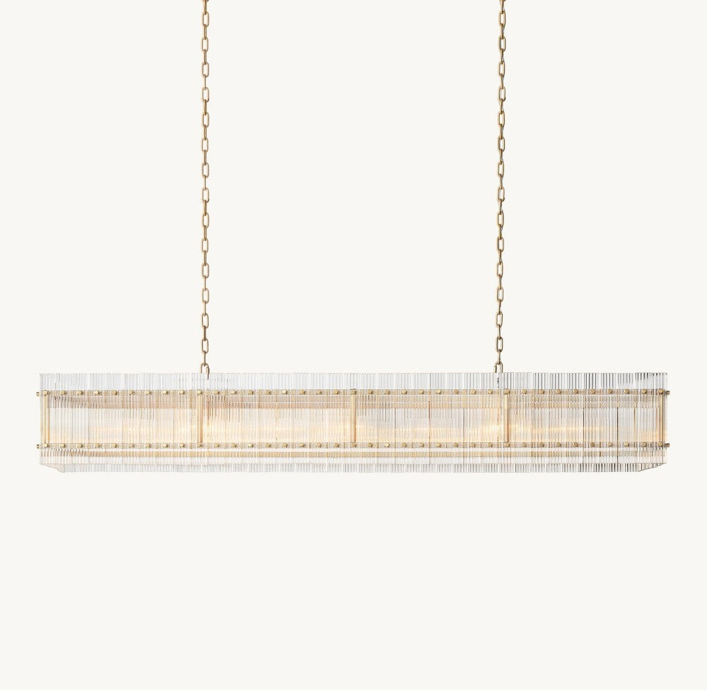 Marquis Rectangular Chandelier 72"