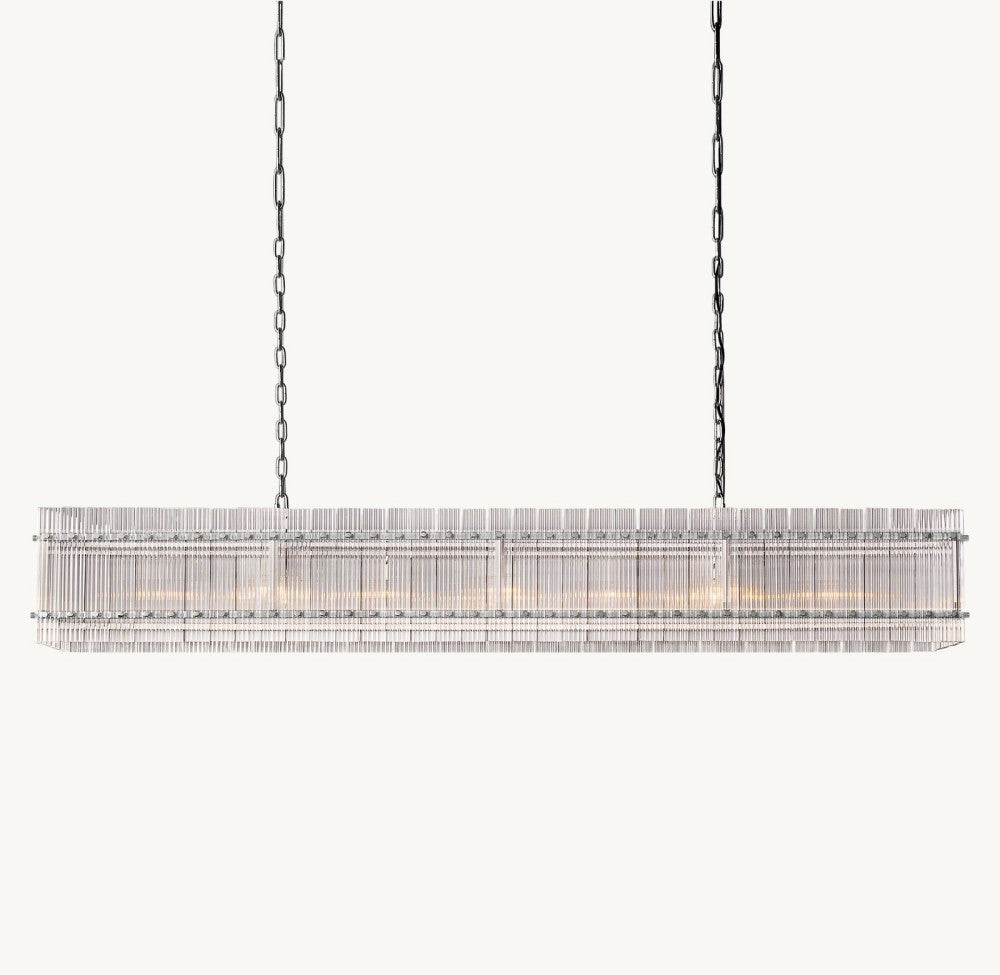 Marquis Rectangular Chandelier 72"