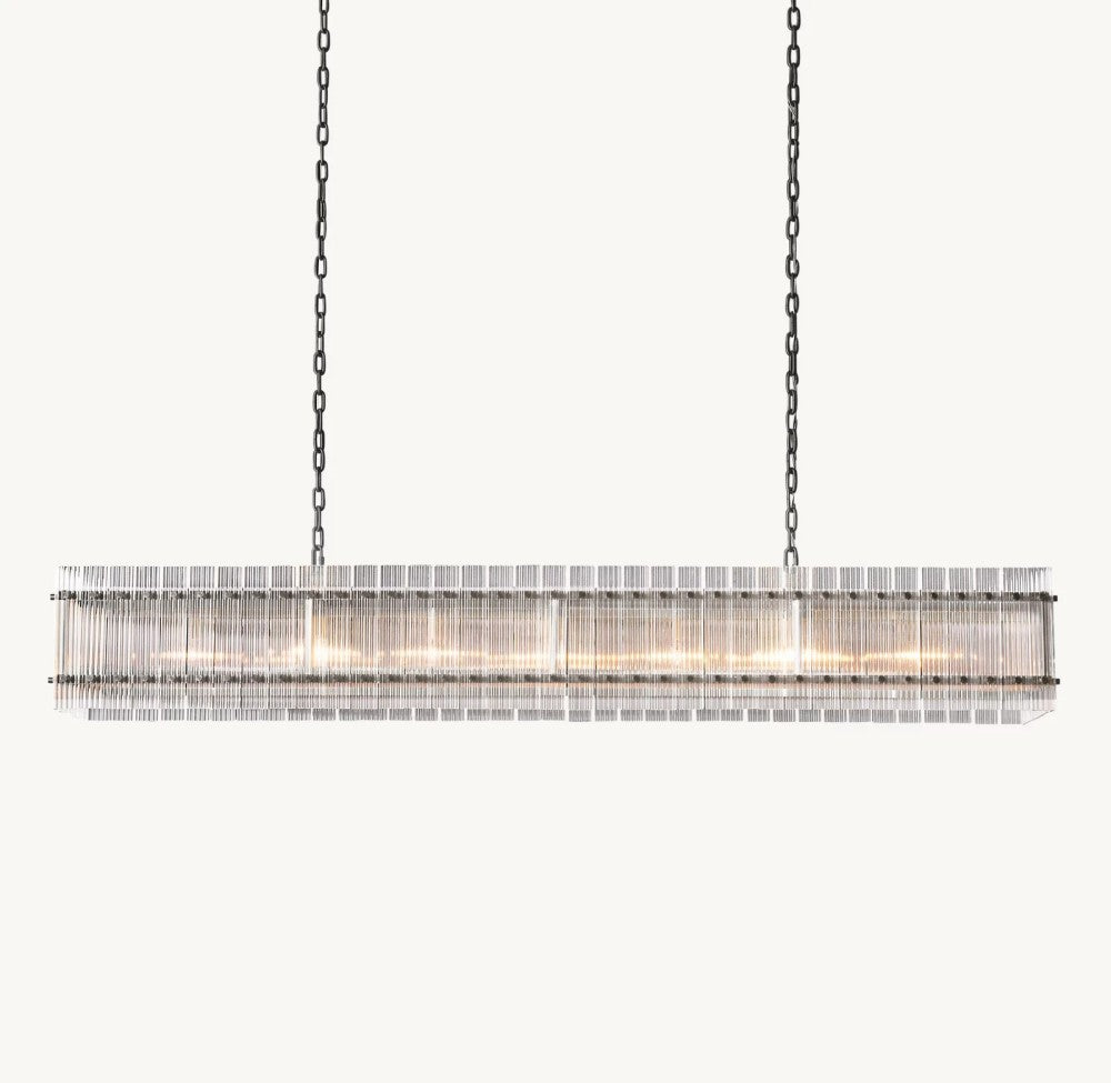 Marquis Rectangular Chandelier 72"