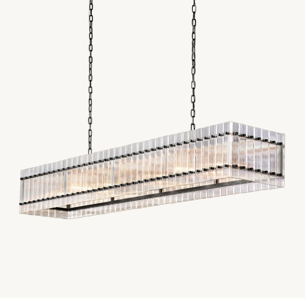 Marquis Rectangular Chandelier 72"