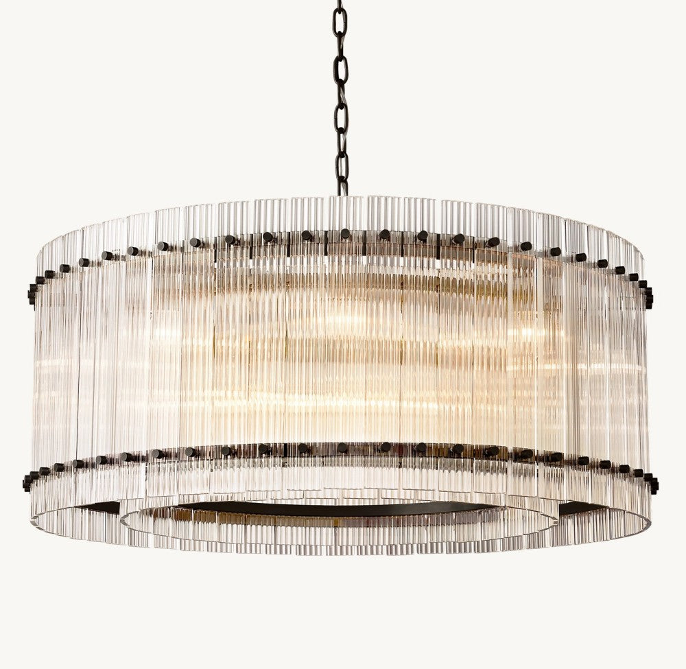 Marquis Round Chandelier 37"