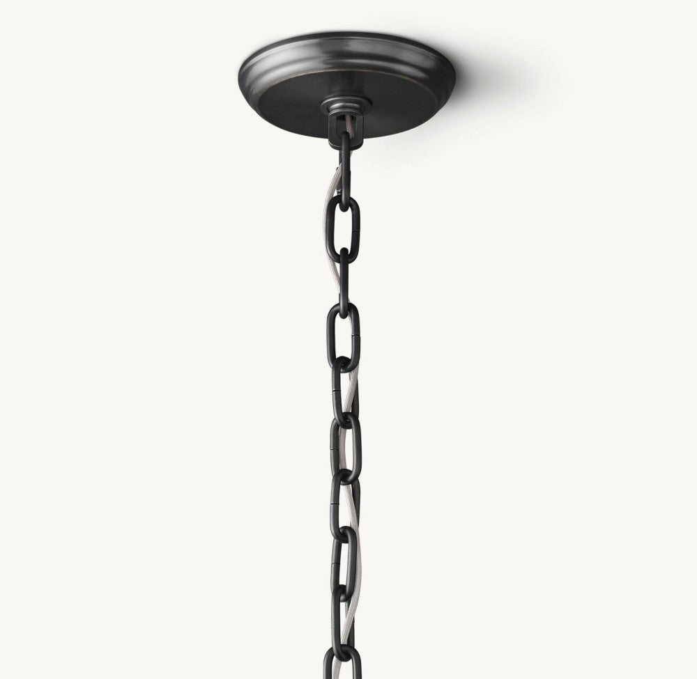 Marquis Two-Tier Round Chandelier 60"