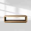 Mihaela Coffee Table in Vin Alb