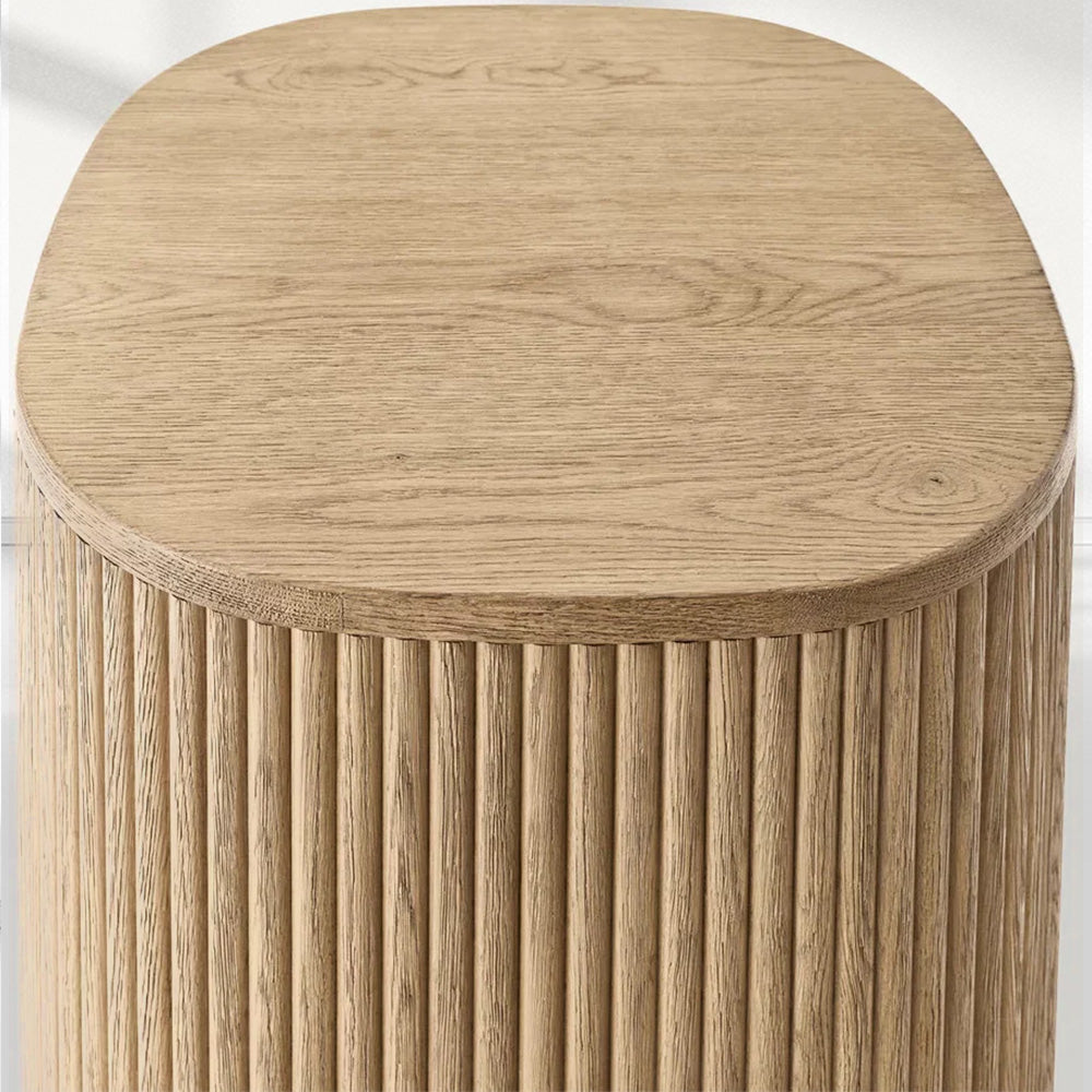 MulRegal Wood Square Side Table
