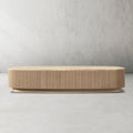 Mulholland Oak Wood & Stone Coffee Table