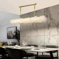 Nasile Linear Alabaster Chandelier (Rod)