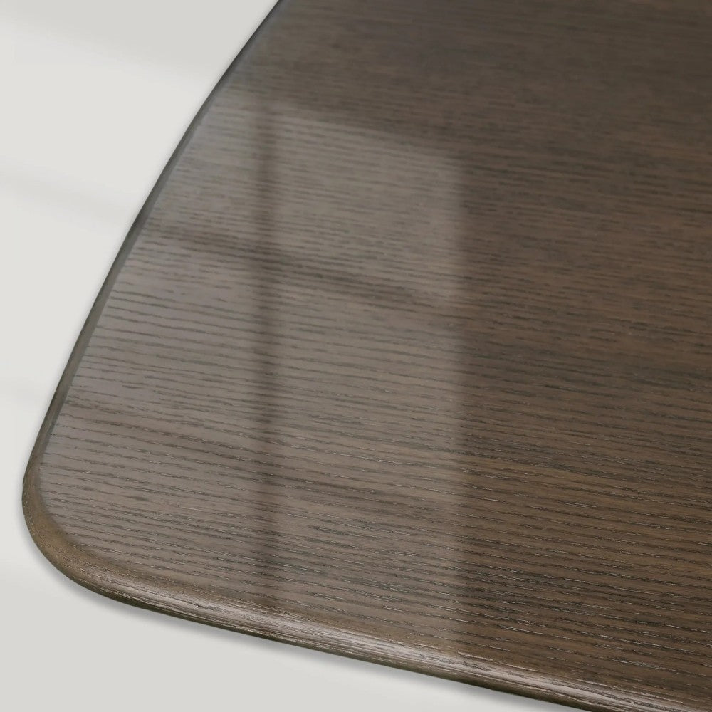Saint Granier Wood Coffee Table with Dauphine Base