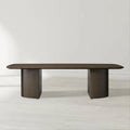 Saint Granier Wood Coffee Table with Dauphine Base