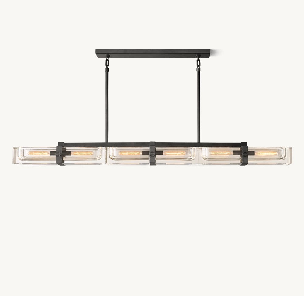 Savoy Linear Chandelier 72"