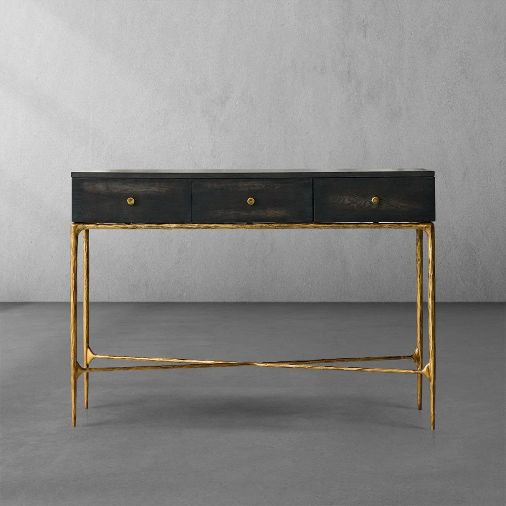 Thades 3 Drawer Desk