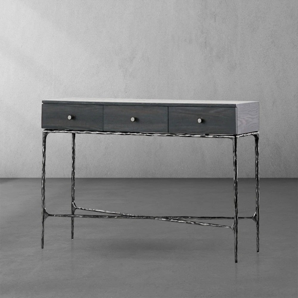 Thades 3 Drawer Desk