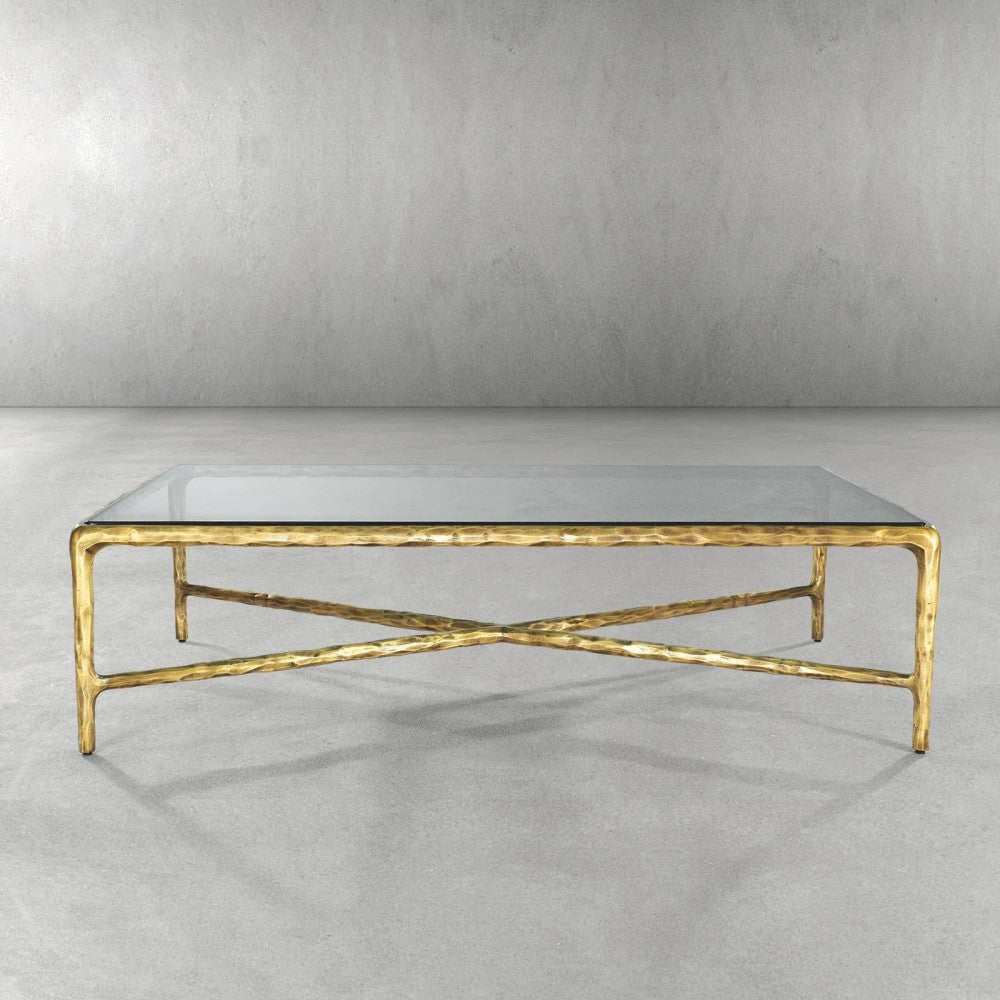 Thades Glass Rectangular Coffee Table
