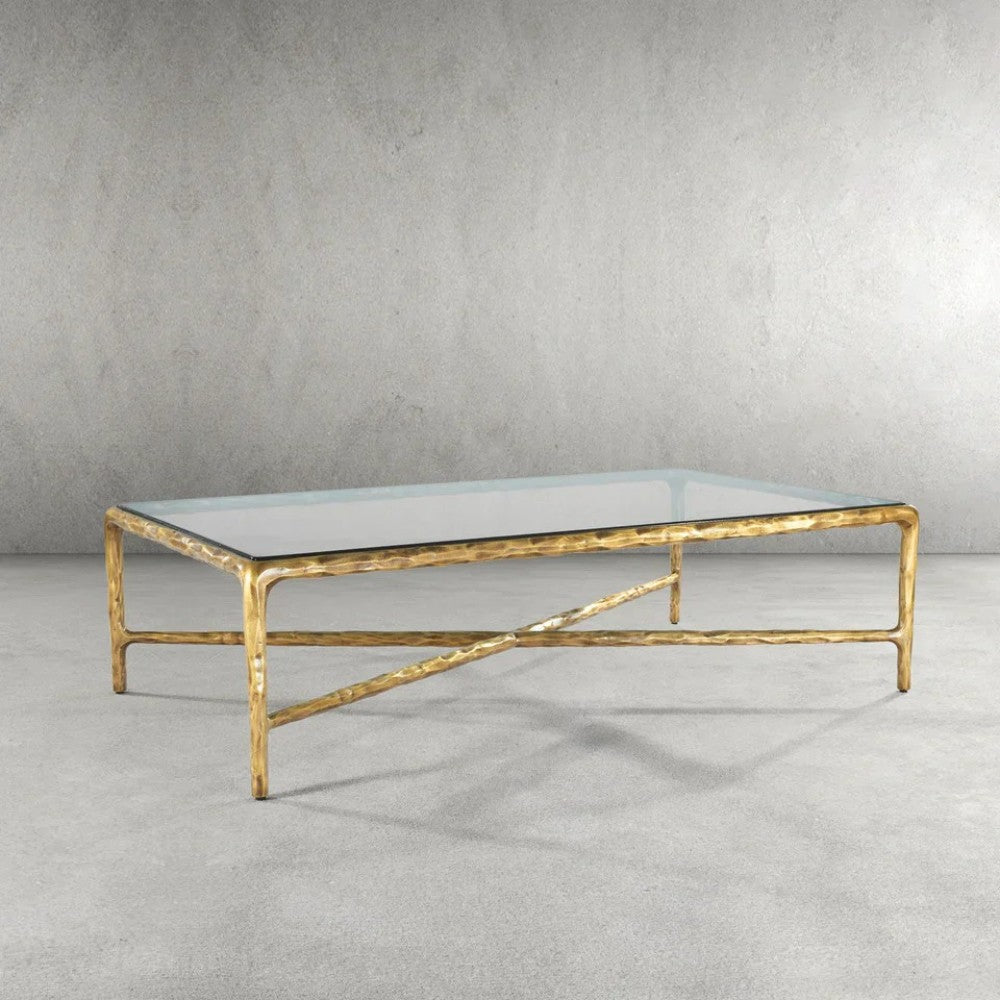 Thades Glass Rectangular Coffee Table