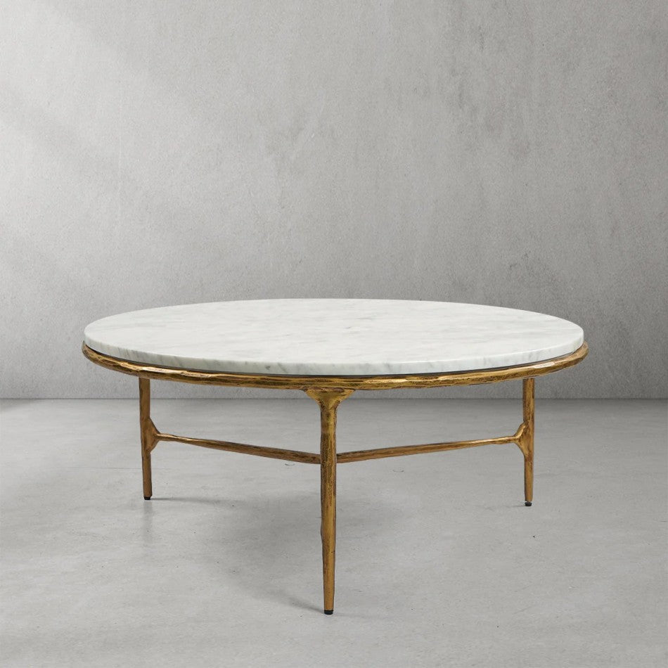 Thades Marble Round Coffee Table