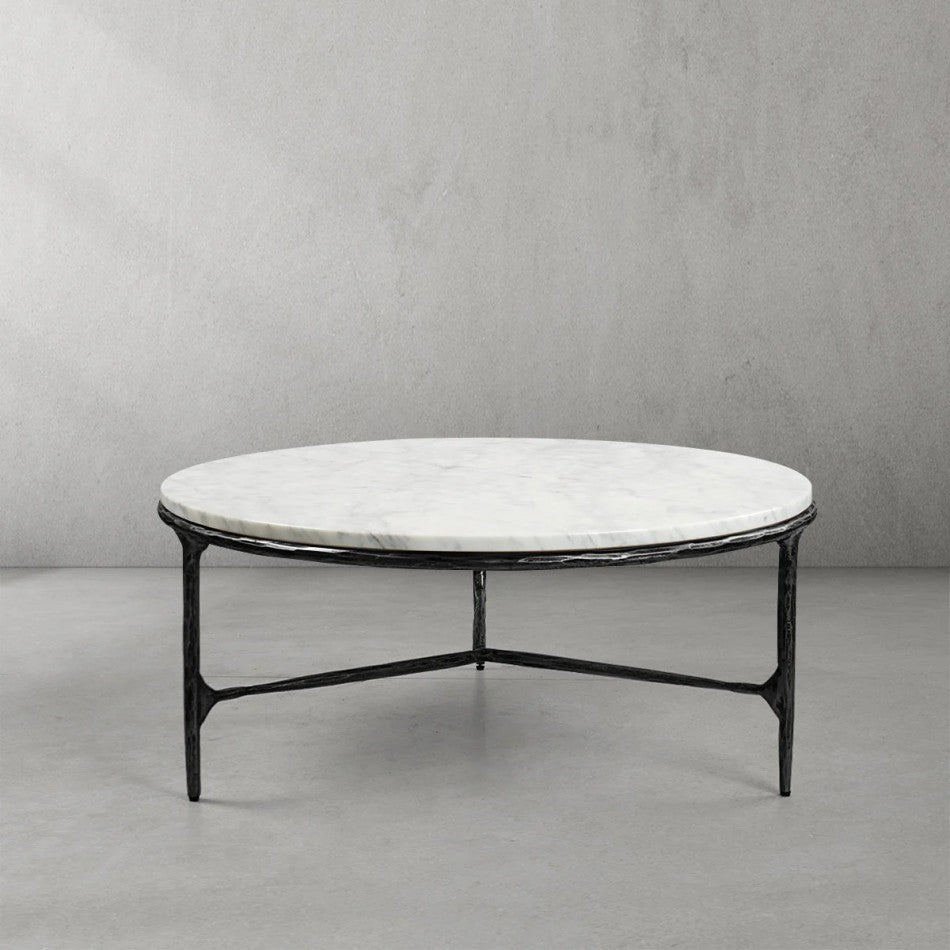 Thades Marble Round Coffee Table